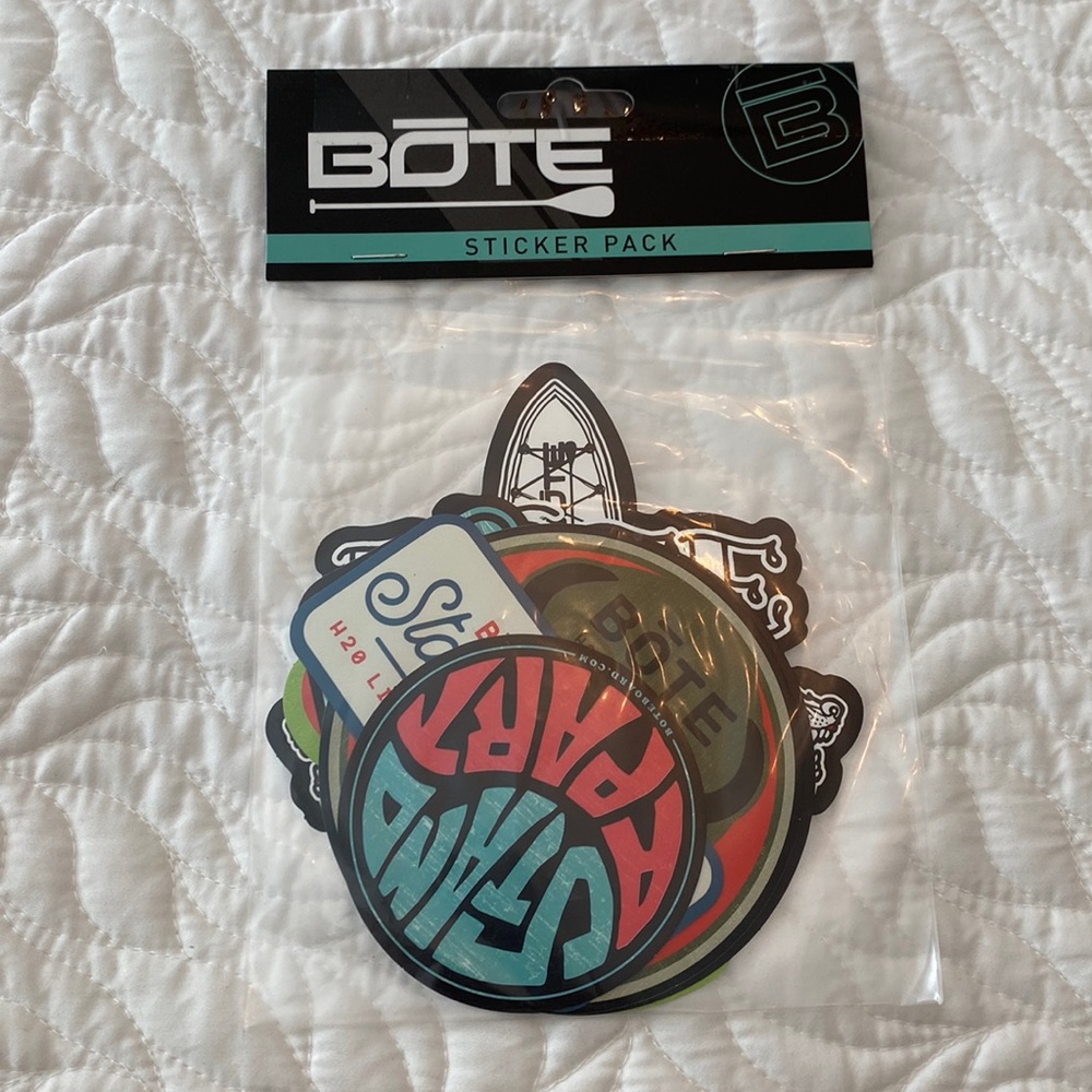 Bōte paddle boarding co sticker pack